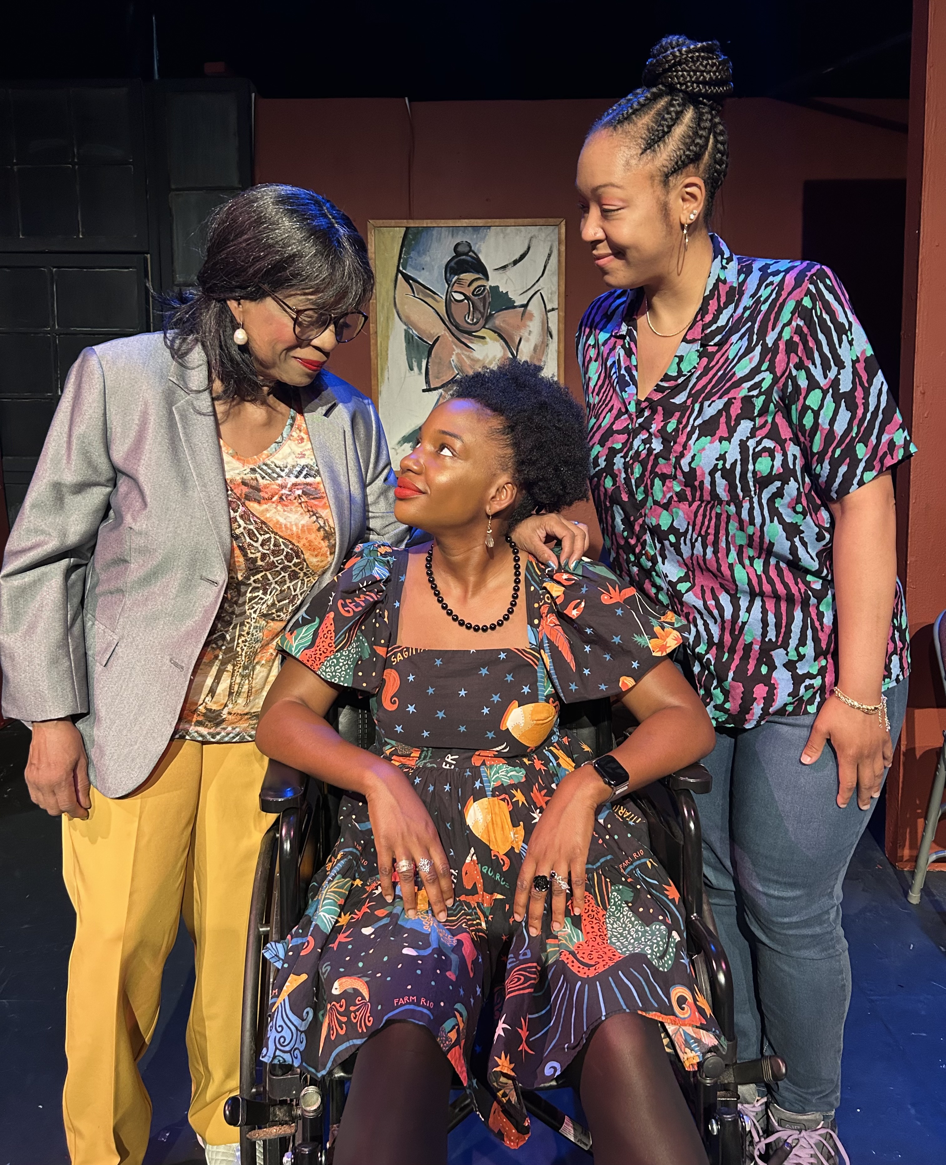 Leïca Lucien on stage